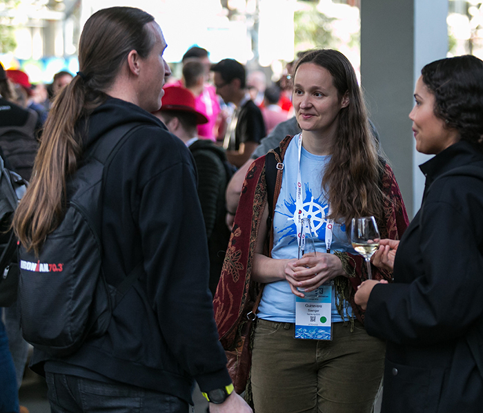 Galeria de fotos da conferência do Kubernetes